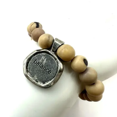 acai seed libra charm bracelet