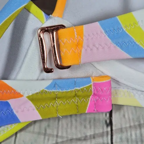 Raisin's Moonshadow Underwire Bra Bikini Top In Kaleidoscope Dreams Multi M NWT