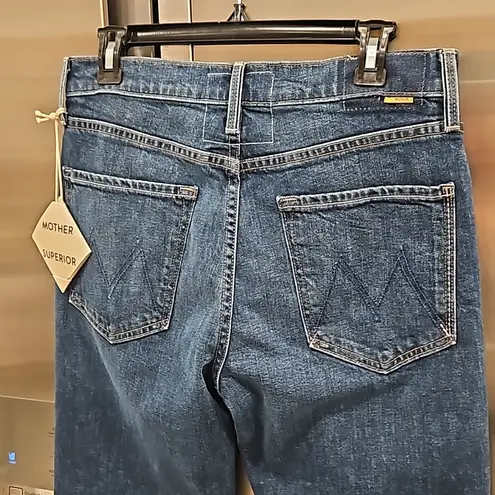 đź’•MOTHER SUPERIORđź’• The Tomcat Ankle Jeans ~ Cannonball Button Fly 30 NWT Blue