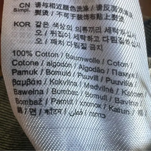 Esprit  Womens 100% Cotton Denim Skirt Overalls Size Large NWT - Image 8