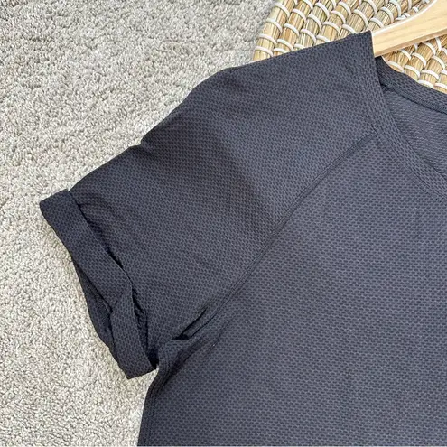 Lululemon  Women’s Open Up Tie Back Tee Shortsleeve Workout Gym in Black 4