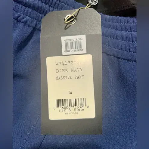 Rag and Bone  Nordstrom Navy Blue Wide-Leg Pants women Medium