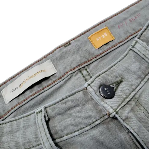 Pilcro and the Letterpress Jeans Size 28 W29"L28.5" Serif Skinny Jeans Ankle Zip