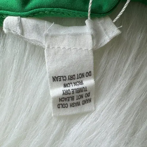 Capella Two Piece Tank Top & Shorts Pajama Sleeping Loungewear Set Size LG Green