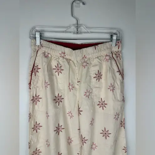 Soma Flannel Super Soft Long Sleeve Collar and High Rise Pants Cozy Pajama Set