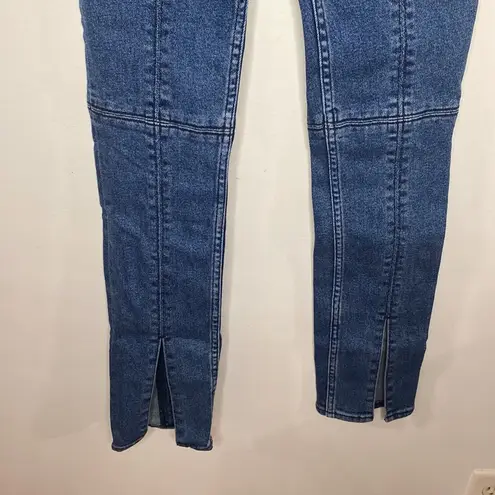 Cotton Citizen the Skinny Vickie pieced split hem jeans in Fountain wash size 25