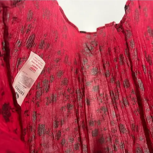 Fat Face Boho Crinkle Fabric Floral Print V