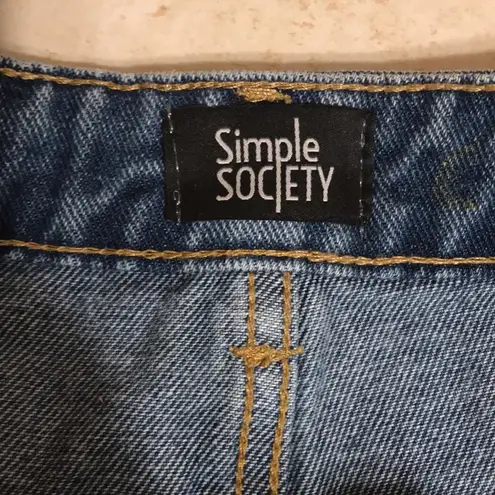 Simple Society  dark wash denim jeans size 28