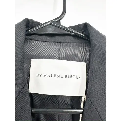 By Malene Birger Rosettan Black Wool Oversized Single Breasted Blazer Jacket NWT Size XXS