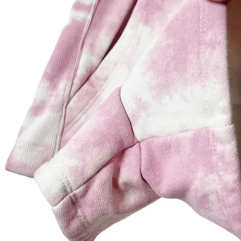 Champion  Reverse Weave Pink Tie-Dye Shorts Urban Outfitters UO Exclusive XS