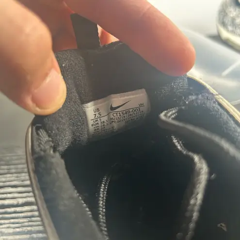 Nike  Black White Snakeskin Women's Sneakers size 7.5