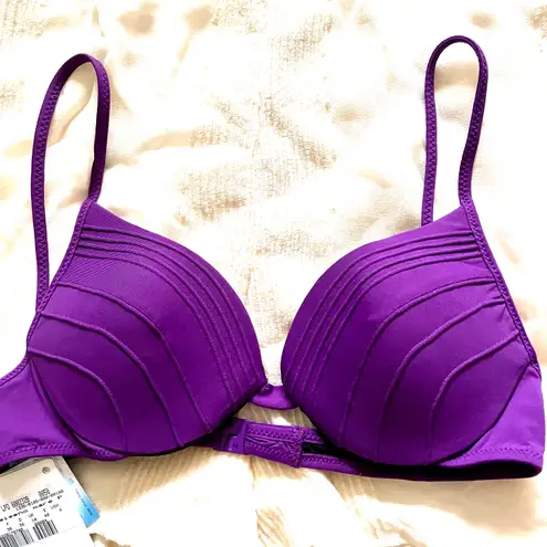 La Perla NEW Studio Italian Bikini Top Purple 6