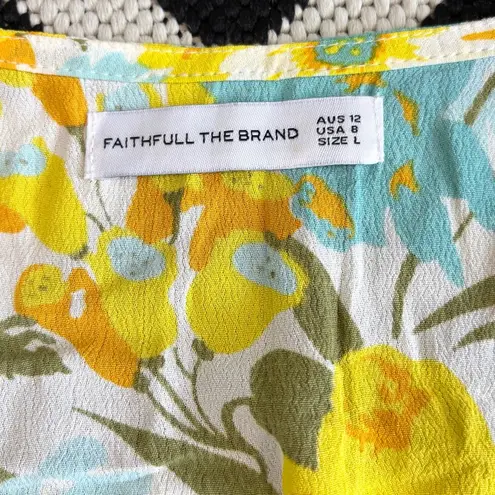 Faithfull the Brand Margherita Mini Dress in Annina Floral Size 8/Large