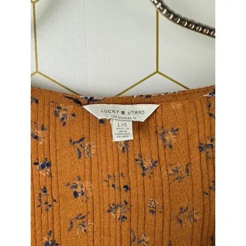 Lucky Brand  Twilight Baby Doll Top - Size - Large