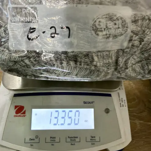 BKE Women Gray Marled Knit Open Front Long Sleeve Cardigan Sweater Size S