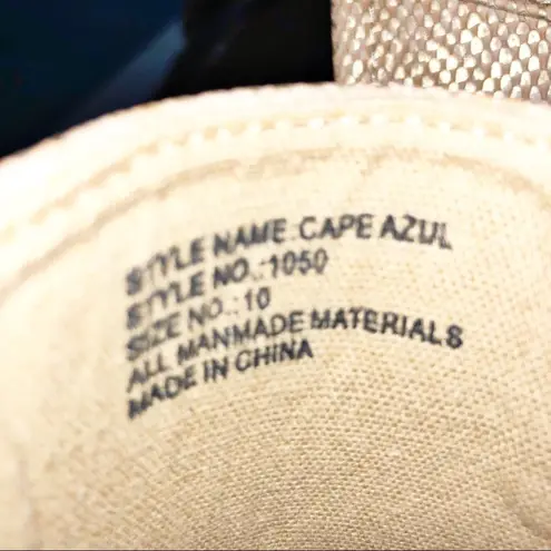 Seven7 Cape Azul Espadrille Flats Size 10 Color Camel