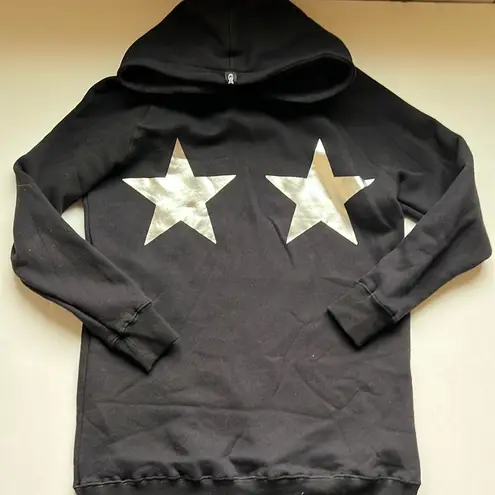 Good American The Stars & Stripe Oversized Dress Hoodie W/Hood Size 0/1/S-M