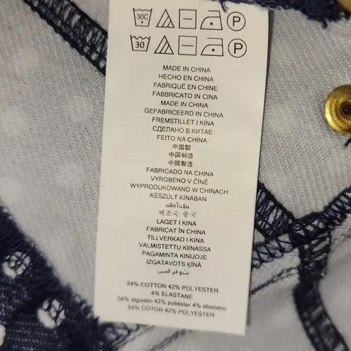 Michael Michael Kors Navy Polka Dot Pull