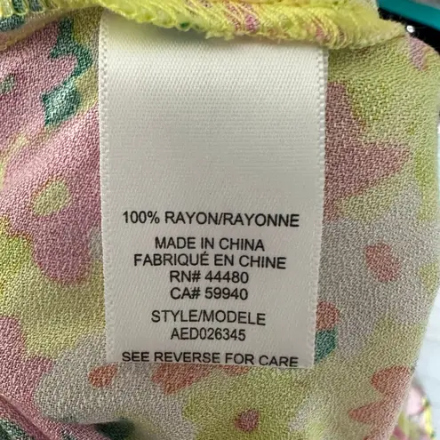 AFRM Jamie Open Back Midi Floral Dress Size Small