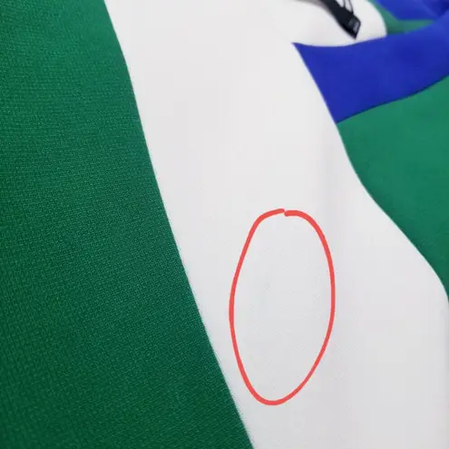 Karen Millen Color Block Sheath Dress New with FLAWS Stains