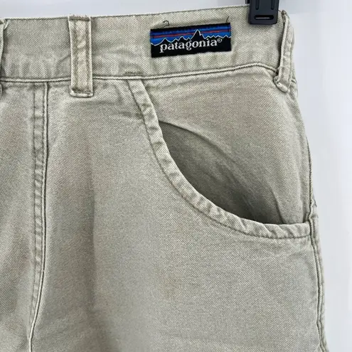 Patagonia  100% Cotton Pale Olive High Rise Jeans Size 26-ish