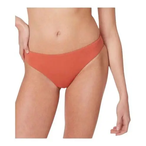 ANDIE NWT The Symi Sustainable High Leg Cut Low Rise Bikini Bottom Cedar XXL