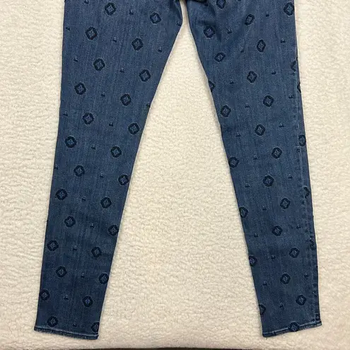 Driftwood Sundance  Sz 26 Jackie Skinny Jean Classic Fit Diamond Embroidered Boho