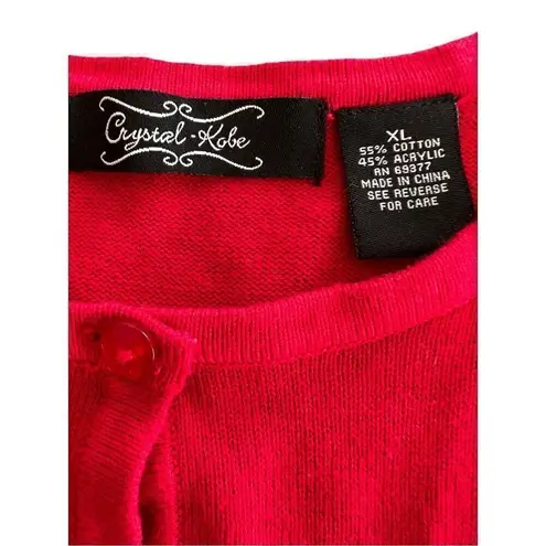 Crystal Kobe Ugly Christmas sweater size XL Green