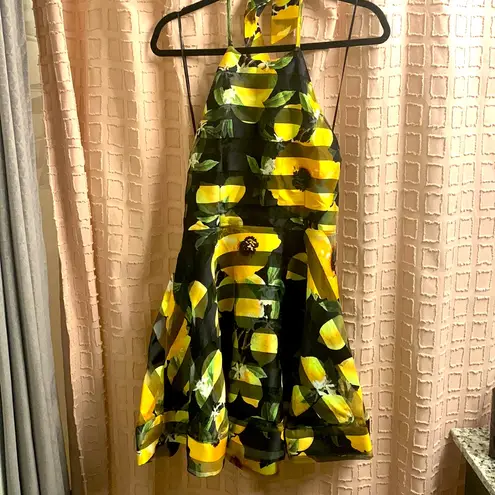 2bella Boutique Floral Lemon Dress