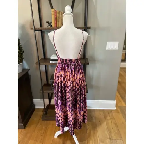 Ulla Johnson Freya Open Back Dress Bohemian Sundress Wisteria Womens 2