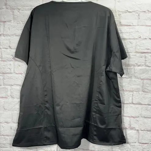 Mini Marilyn Black Scrub Top 5X NWT Size undefined