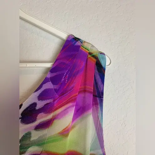 Jane Lushka: A playful, colorful dress adds a fun and vibrant touch to your outf Purple Size XL - Image 8