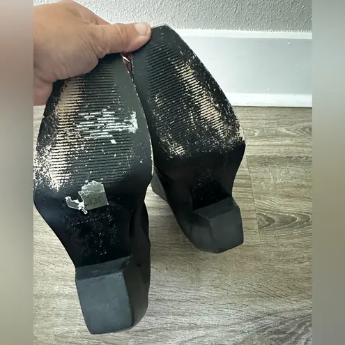 All Saints Lenora Black Ankle Booties Shoes 38