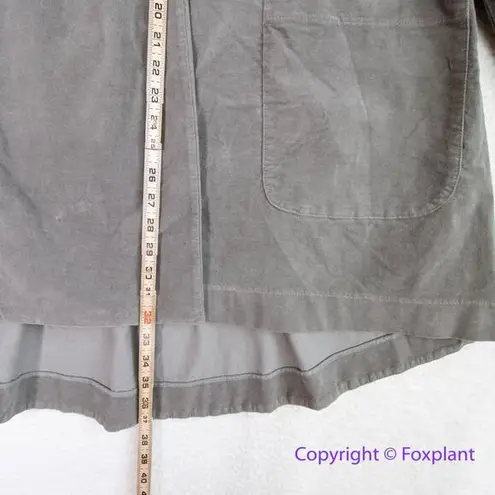 New! Amici by Baci Italy made Vintage Look Cotton swing style Overcoat, size M Brown Size M