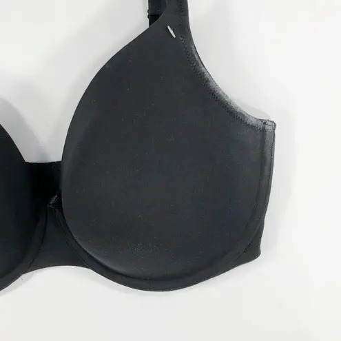 Cacique 40F Bra Black Full Coverage Underwire Plus Size Lane Bryant 140