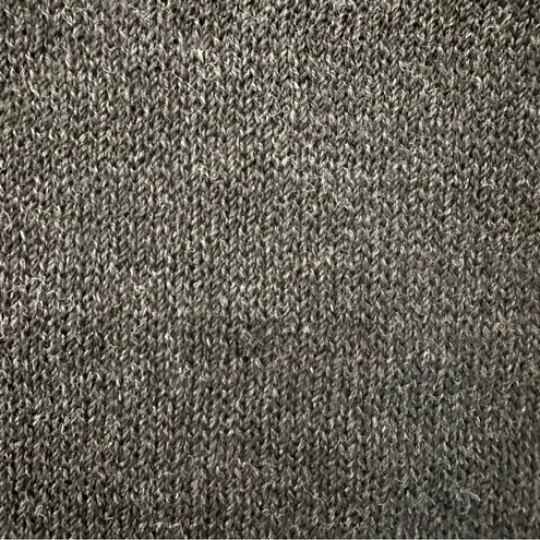 St. John Sleeveless Scoop Neck Knit 100% Wool Top in Charcoal Grey Size Small