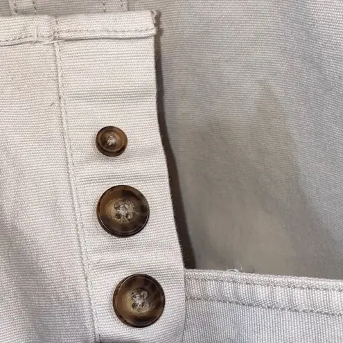 Duluth Trading Co. Gray Button Down Logo’d Work Shirt Large Tall