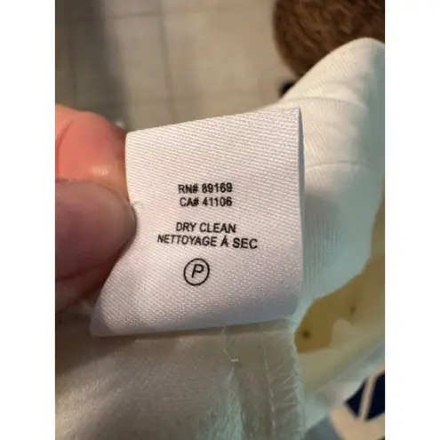 Derek Lam 10 Crosby Kelis Straight Leg Sailor Pants Size 6 White