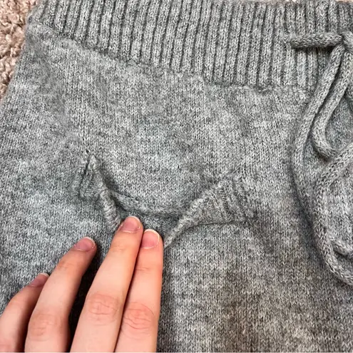 MABLE Sweater Wide Leg Lounge Pants Gray