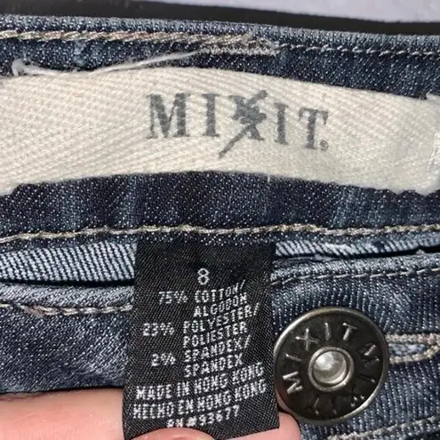 Mix It Woman’s Size 8 Casual Bermuda Shorts Capri Jeans