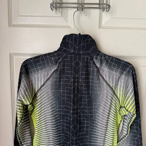 Nike  Pro Thermal Running Jacket Women Medium Black Volt Hyperwarm *