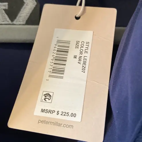 Peter Millar PETAR MILLAR WOMENS VEST NAVY BLUE BRAND NEW SIZE M FRONT ZIPPER