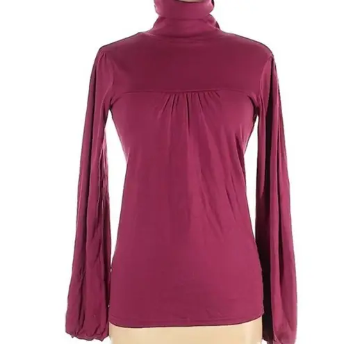 Michael Stars Micheal Stars Burgundy Top Blouse