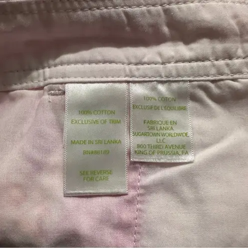 Lilly Pulitzer Liana Mid Rise Shorts in Tons of Fun Magenta Sz 6