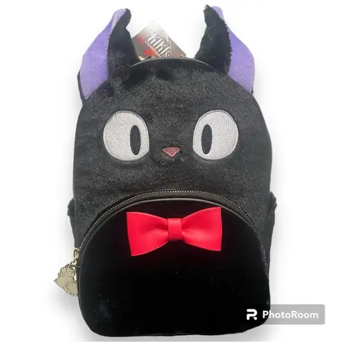 Studio Ghibli Kiki's Delivery Service Jiji Fuzzy Mini Backpack Black