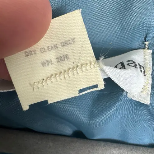 Glen Of Michigan Vintage 100% Cotton Velvet Blouse Skirt Set Made In USA Sz 14