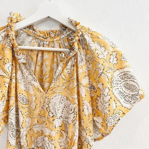 Floral 100% Cotton V