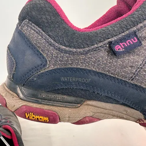 Ahnu Teva Sugarpine Li Waterproof Hiking Boot Sneakers Size 10 Gray