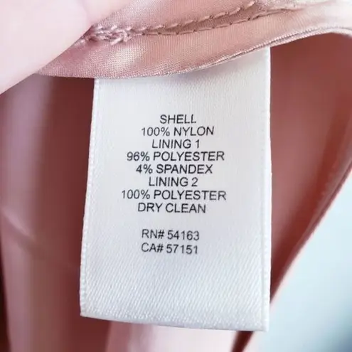 Eliza J Pink Bell Sleeve Lace Fit & Flare Dress