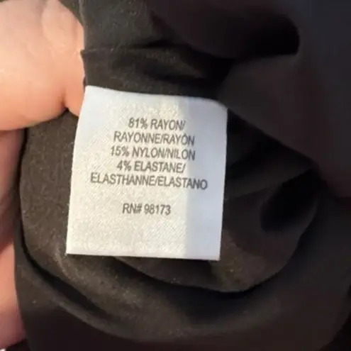 W By Worth Women Dress Block Cutout Shift Knit Colorblock Purple Rootbeer 12 NWT